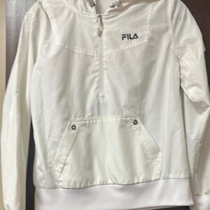 FILA wind breaker with hood